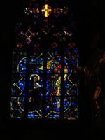 Breslau - Glasfenster im Dom