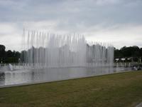 Breslau - Wasserspiele an der Jahrhunderthalle