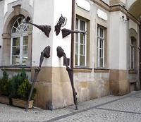 Hirschberg - Stelzenmann am Rathaus