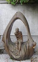 Karpacz - vor der Kirche Wang - Lazarus