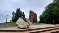 042 - Kirchruine Trzesacz Hoff und Grünalge