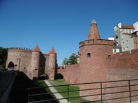 Warschau_Altstadt_Barbakane