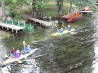 Krutyn - unsere Paddler auf der Krutynia