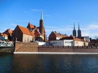 Sonnige Dominsel in Breslau