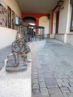 lesender Zwerg in Breslau