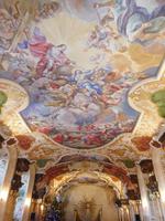 Deckengemälde im Musiksaal der Universität Breslau