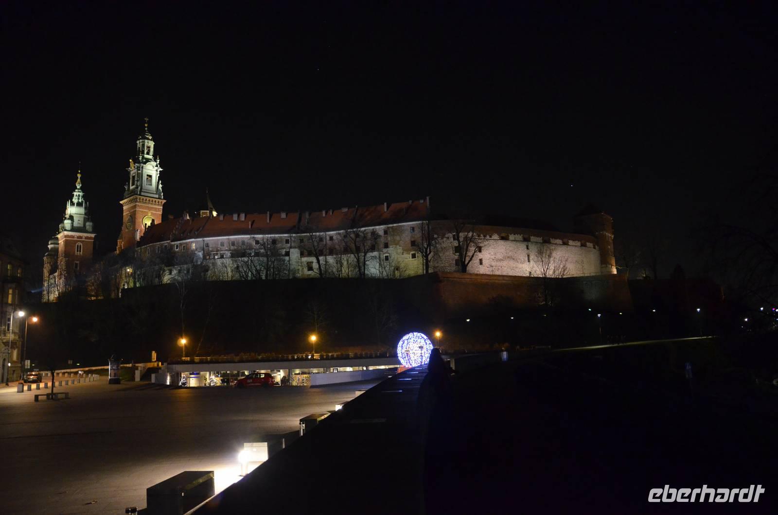 Wawel bei Nacht