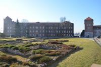 Blick auf den Innenhof des Wawels