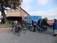 der 1. Radeltag, alle Räder werden fit gemacht