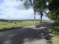 Ardstrecke auf Asphalt