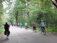 Fahrt durch den großen Masurischen Landschaftspark