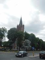 Eine Kirche auf dem Weg nach Torun