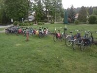 Eberhardt-Leihräder und die eigenen Fahrräder unserer Gäste