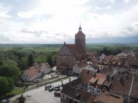 Ausblick aus der Burg heraus