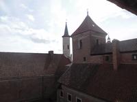 Ausblick aus der Burg heraus