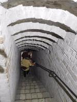 schmale Treppen in der Burg von Sensburg