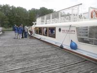 unser Boot für die Fahrt von Steinort nach Lötzen