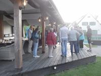 gemeinsamer Folklore-Abend in Nikolaiken am Hotel Amax