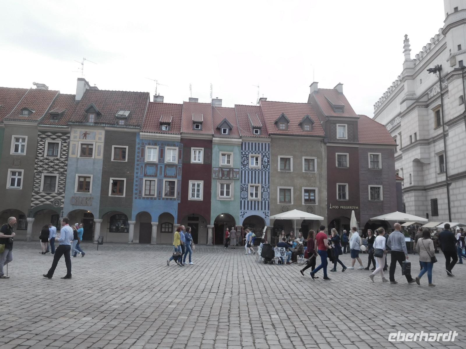 Kleinoide Gebäude in Posen