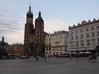 Marienkirche Krakau am Abend