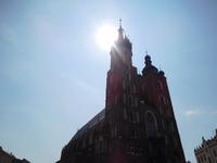 sonniger Tag über Marienkirche