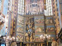 Öffnung des Altars in der Marienkirche Krakau 3