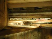 Blick nach Unten beim Abstieg von Wieliczka