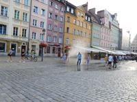 Wasser gegen die Hitze - Breslau