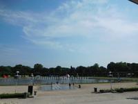 Springbrunnen bei der Jahrhunderthalle Breslau