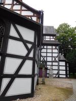 Fachwerk der Friedenskirche Schweidnitz