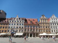 am Rynek in Breslau