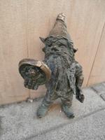 bronzene Zwerge in Breslau