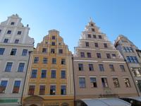 Nordseite des Rynek Breslau