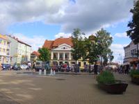 Marktplatz in Nikolaiken