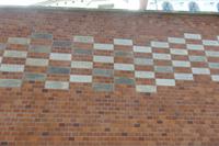 Hier wurdenSpender an der Mauer verewigt