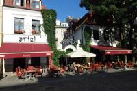 Viele Kneipen und ein buntes Treiben gibt es im jüdischen Viertel