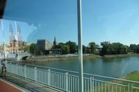 Man sieht schon den Piastenturm - das Wahrzeichen von Oppeln