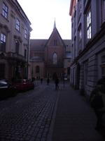 Blick zur Franziskanerkirche