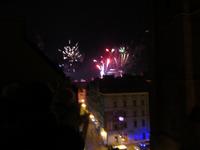 Silvesterfeuerwerk am Rynek