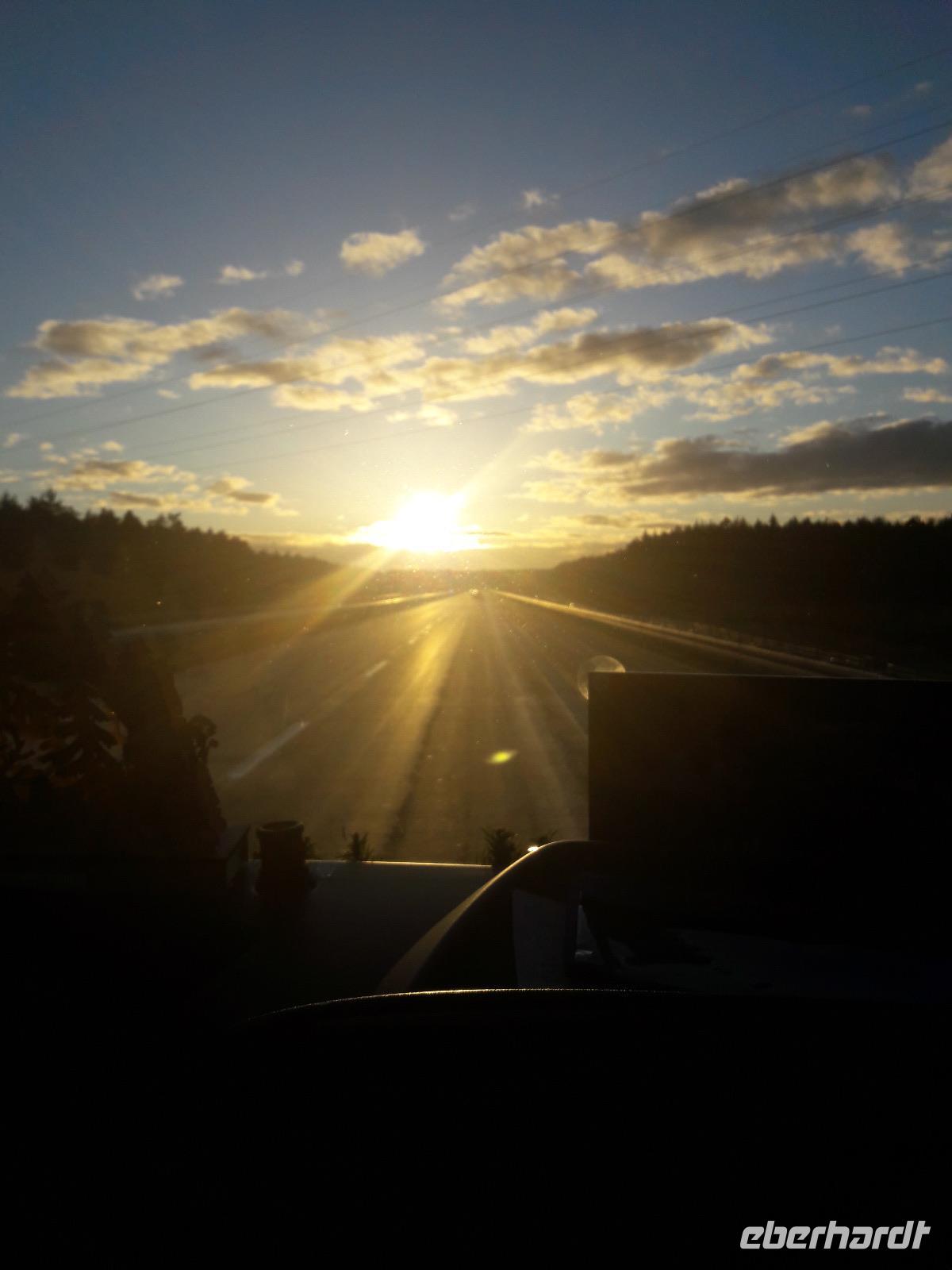 ... und traumhafter Sonnenuntergang