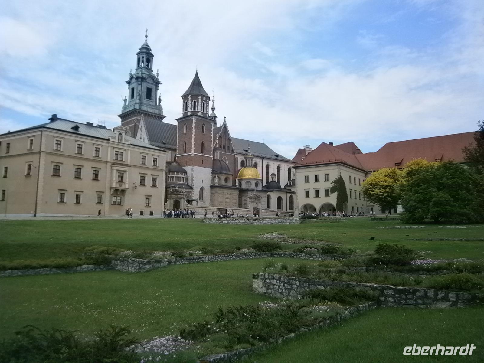 Krakow, der Komplex des Wawel