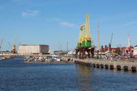 Schiffsausflug in Stettin - Hafen