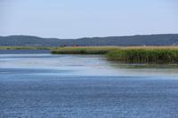 Katamaran-Bootsfahrt im Delta der Swine - Insel Karsibor