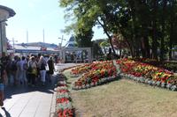 Spaziergang in Misdroy an der polnischen Ostsee