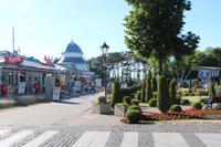 Spaziergang in Misdroy an der polnischen Ostsee