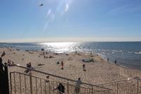 Spaziergang in Misdroy an der polnischen Ostsee