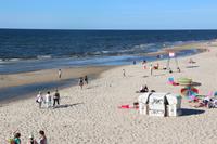 Spaziergang in Misdroy an der polnischen Ostsee