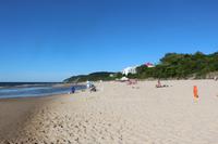 Spaziergang in Misdroy an der polnischen Ostsee