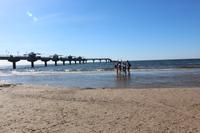 Spaziergang in Misdroy an der polnischen Ostsee