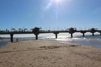 Spaziergang in Misdroy an der polnischen Ostsee